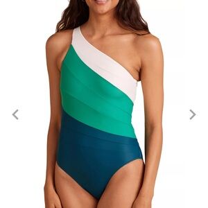 Summersalt one shoulder swimsuit in size 14